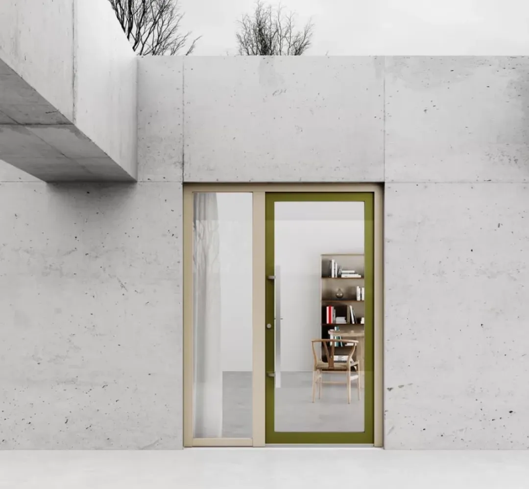 Haustür mit Sichtfenster in  München